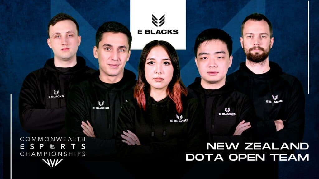 New Zealand Dota E Blacks Team
